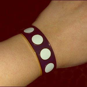 Kate Spade Polka Dot Enamel Bangle